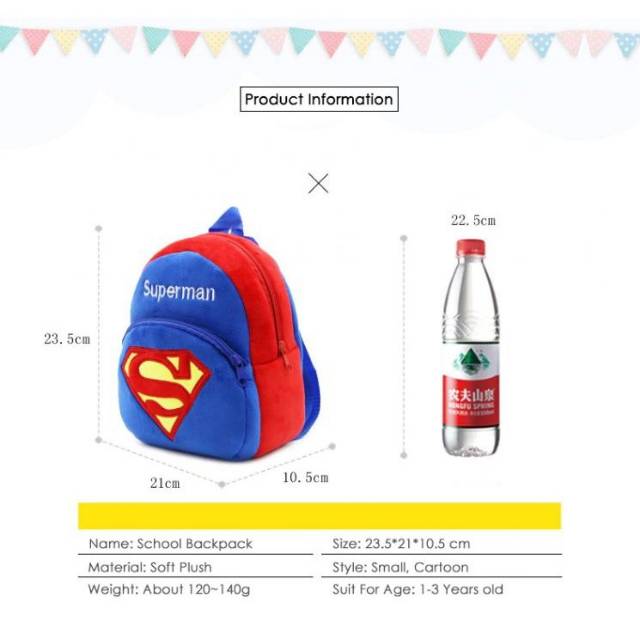 Tas ransel anak murah COD kindergarden child kids boys girls backpack balita batita bag motif mickey minnie tk paud hadiah kado ultah naik kelas bag bagpack gift toy toys boy girl cute imut lucu karakter banyak motif pikachu doraemon hello kitty spiderman