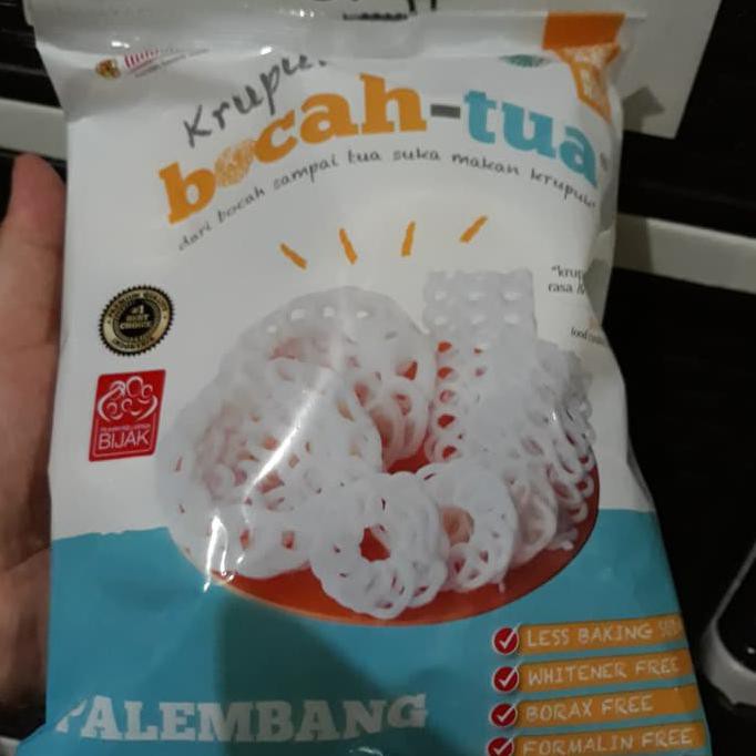 

Kualitas Terbaik - Krupuk Mentah Bocah Tua 400gr - Palembang