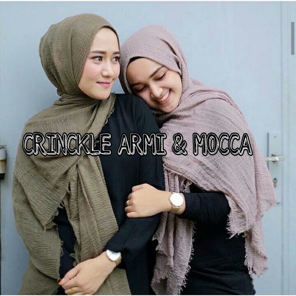 (1KG MUAT 10 PCS ) CRINCKLE SHAWL PASHMINA ORI HIJAB JILBAB KHIMAR INSTANT BERGO KERUDUNG SEGIEMPAT