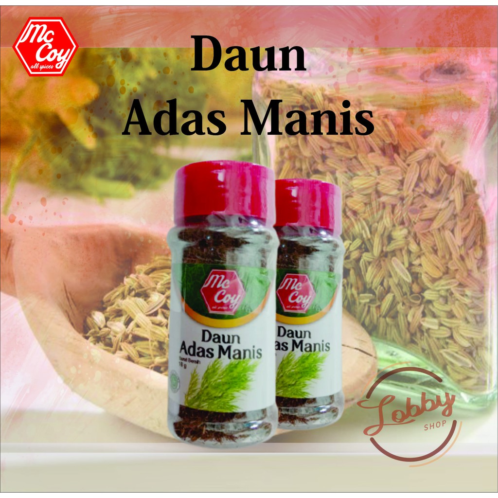 

Daun Adas Manis | Dried Dill Leaves 16gram