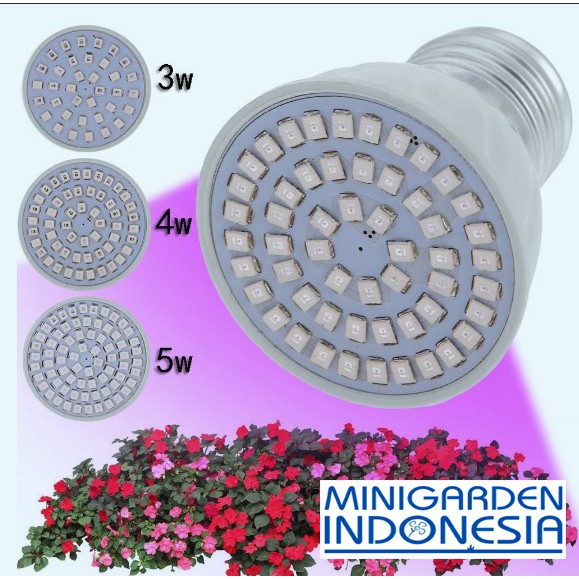 lampu LED hidroponik  60 LED pengganti matahari 60L002 tanaman indoor taman kolam aquascape perikana