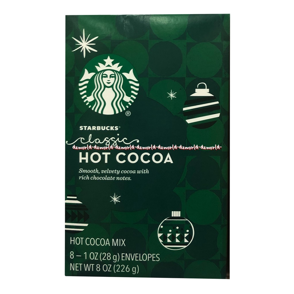 Starbucks Hot Cocoa Salted Caramel Natural Flavour 226gr Coklat Instan