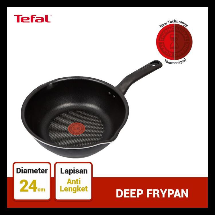 Cuci Gudang Tefal Everyday Cooking Deep Frypan 24Cm