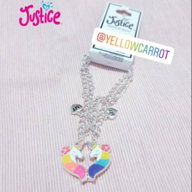 Gelang Persahabatan Anak Justice Gelang BFF Unicorn Justice Original Gelang
