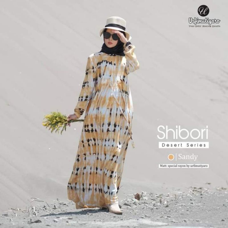 SHIBORI DRESS BY URFIMUTIYARO