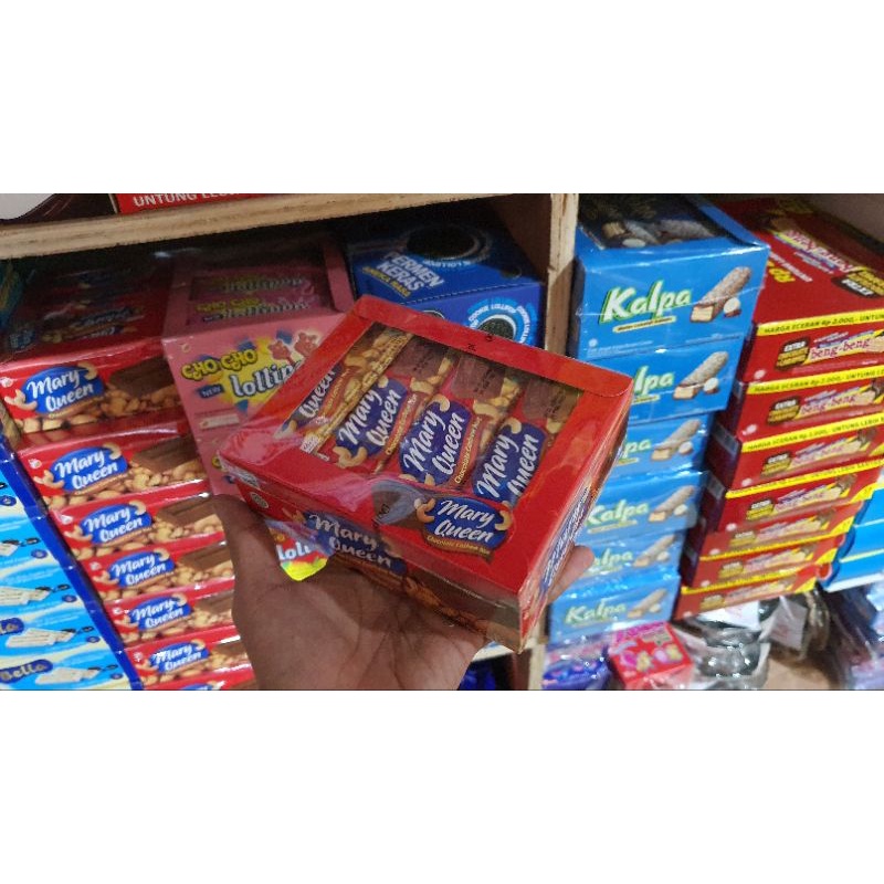 

Coklat Marryqueen per box isi 24 pcs