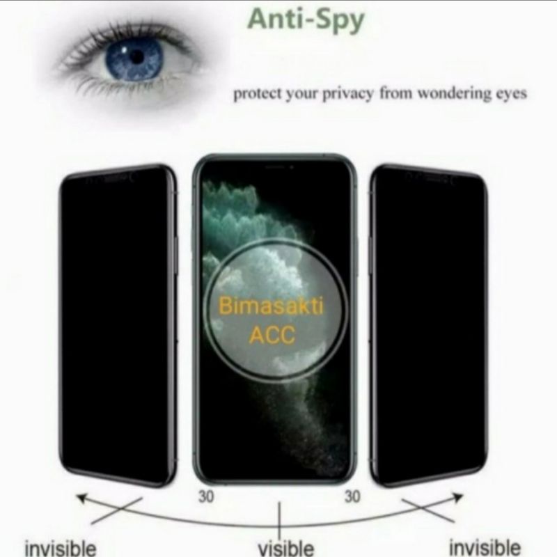 samsung A70 anti gores spy nano ceramic matte