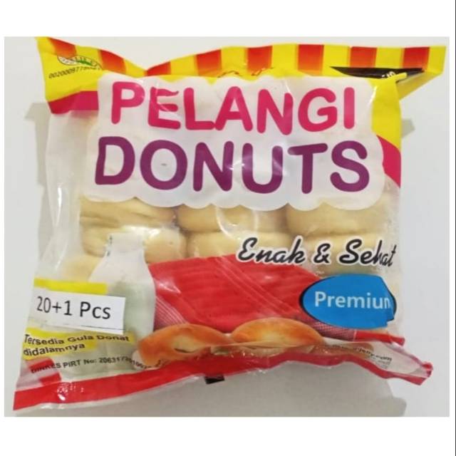 

Donat Kentang Pelangi Mini