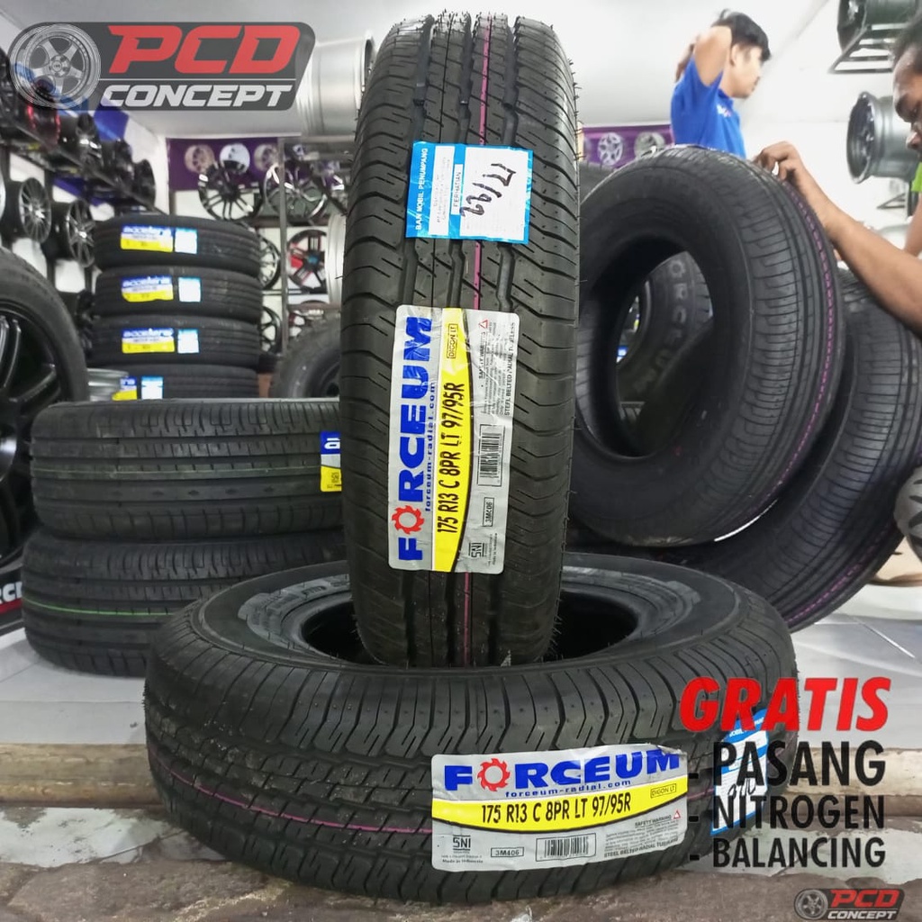 BAN MOBIL MUATAN R13 CARRY,GRANDMAX 175 R13 FORCEUM DIGONLT TUBLES