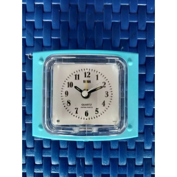 jam weker minimalis kotak 8404