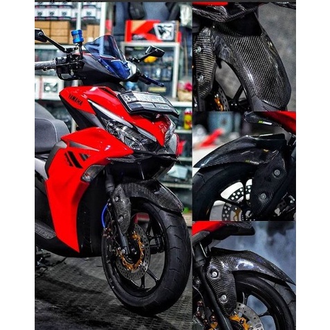 FRONT FENDER CARBON AEROX SPAKBOR CARBON AEROX SPAKBOR AEROX SPAKBOR DEPAN AEROX