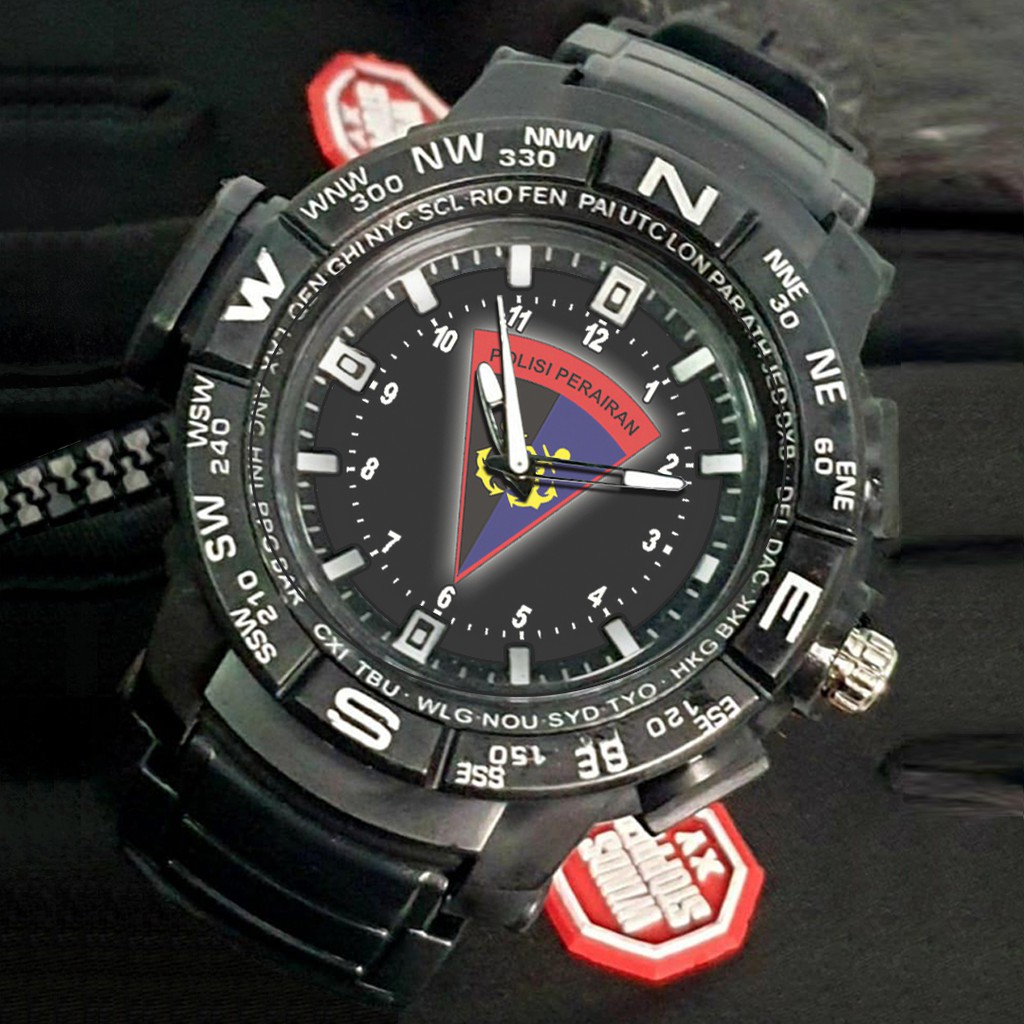 (EXCLUSIVE) Jam Tangan POLISI PERAIRAN Sport Bagus