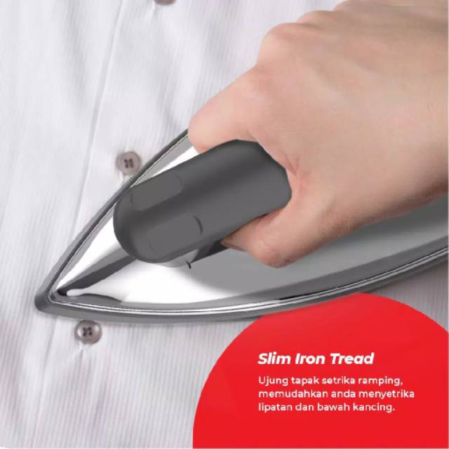 Setrika Maspion HA 110 Anti Lengket - Gosokan Baju Maspion - Setrika Listrik