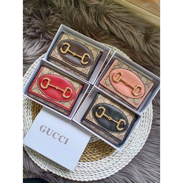 BEST SELLER dompet g*c lipat horsebit free box