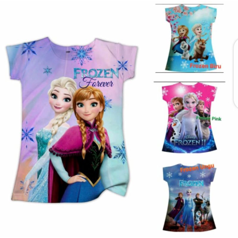 Dress Anak Perempuan FROZEN