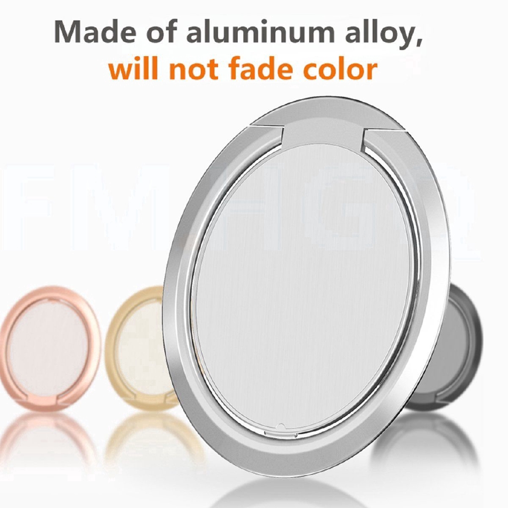 Ultra Thin Magnetic Phone Holder Mount Finger Ring Stand For Universal Android Cell Phone
