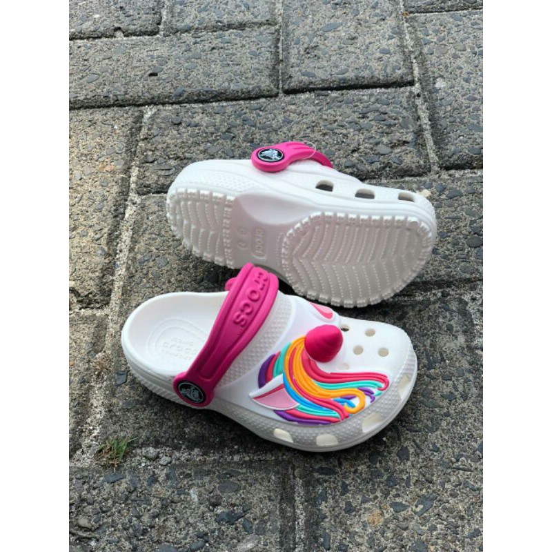 CROCS UNICORN TANDUK LITTLE PONY CLOG