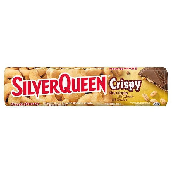 

SilverQueen Crispy With Cashew & Milk Chocolate [57gr]