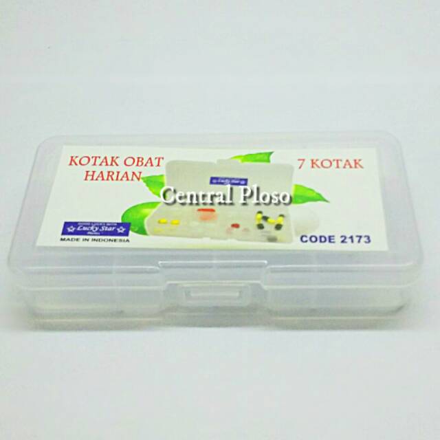 Kotak OBAT 7 Sekat Box Serbaguna Box Jahit Alat Pancing