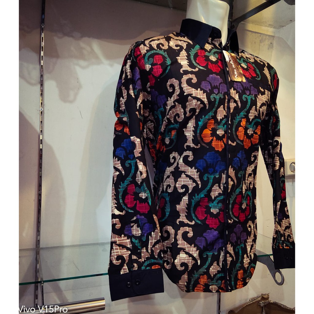 batik pria lengan panjang