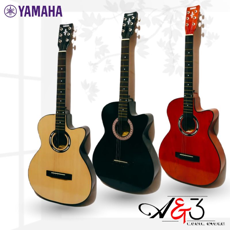Gitar akustik Yamaha pemula