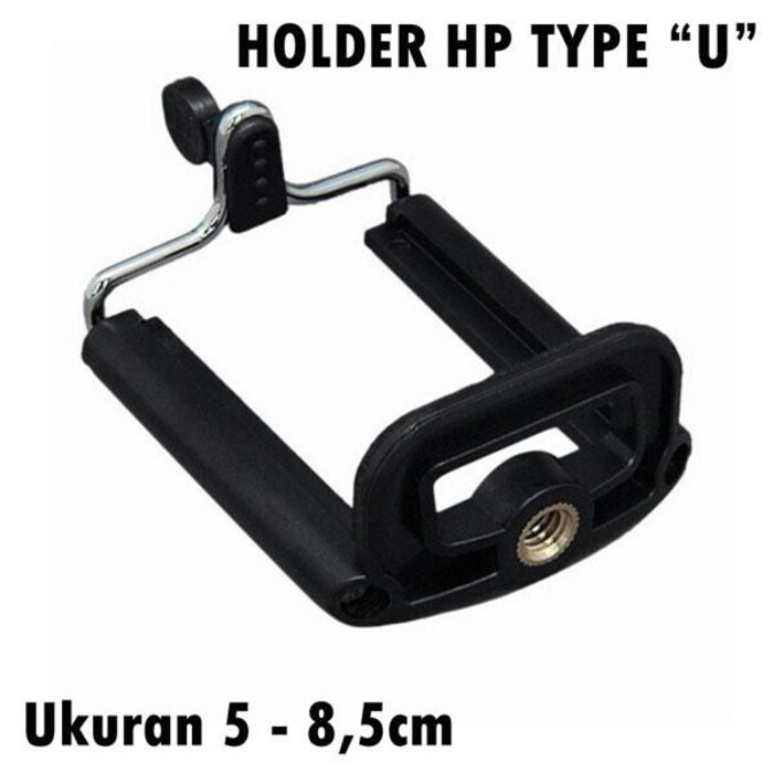 [ISI 3 PCS] Holder U Universal Untuk Tripod Dan Tongsis