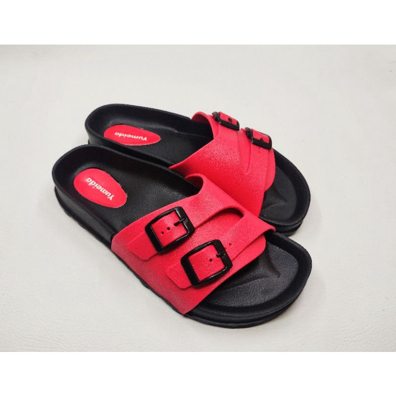 YUMAIDA - SANDAL YUMAIDA 20083L SELOP BAN 2 WANITA / SANDAL SLIP ON TERLARIS / SANDAL CASUAL WANITA / SANDAL KARET / SANDAL KEKINIAN /FASHION WANITA DEWASA / SANDAL CANTIK / SANDAL RUMAH /SANDAL YUMAIDA IMPORT