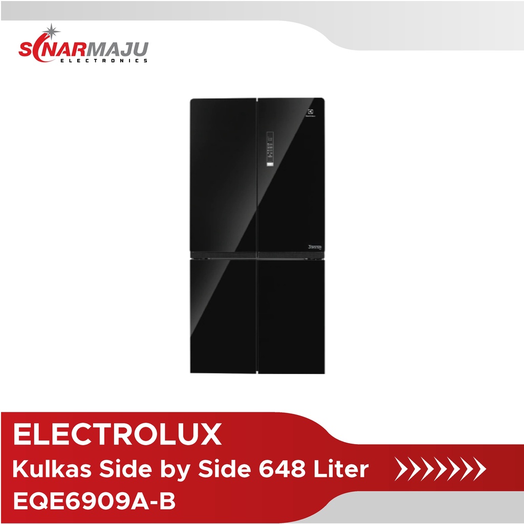 Kulkas Side By Side Electrolux 648 Liter EQE-6909A