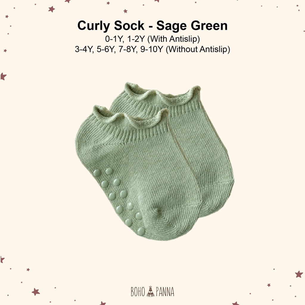 BOHOPANNA Curly Sock - Kaos Kaki Anak