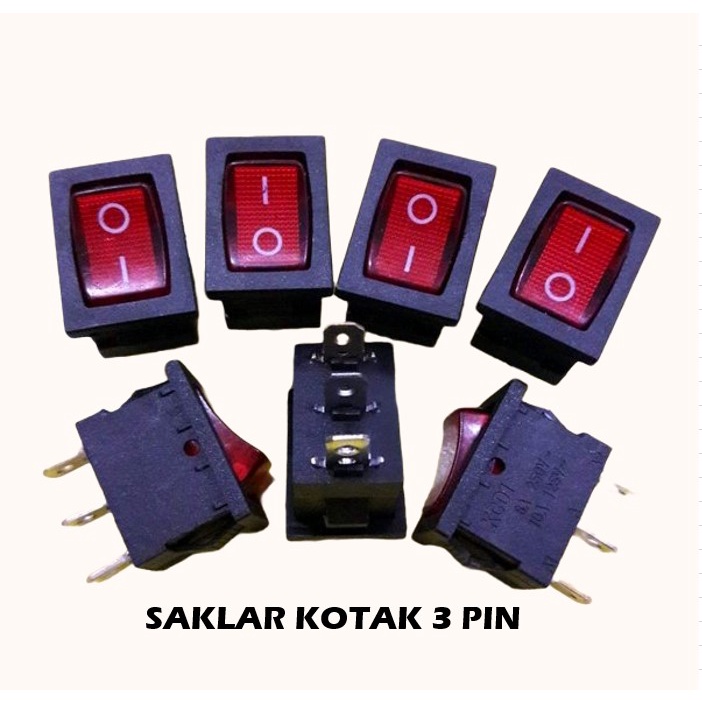 Saklar Kotak On Off 3 Kaki RMT