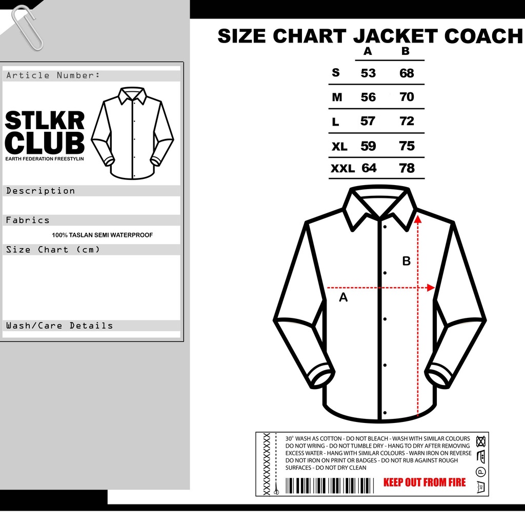 Stalker Jacket Coach - Instinctively