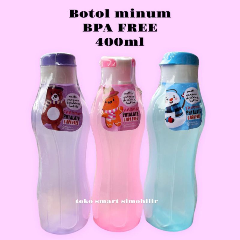 BOTOL MINUM ANAK PLASTIK 350ml