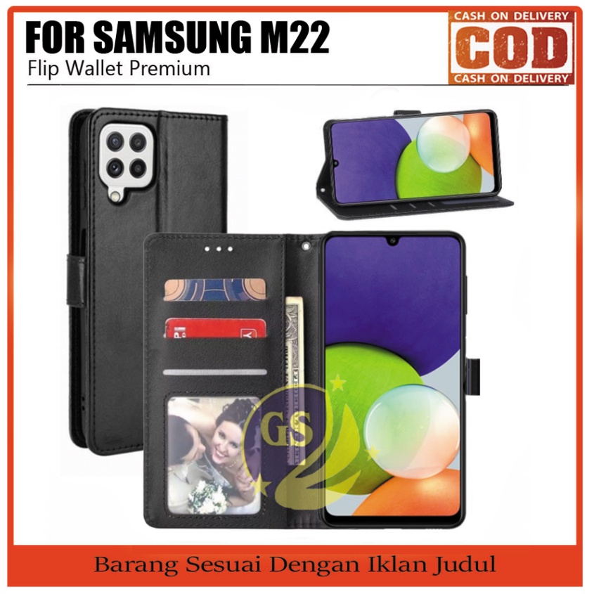 Samsung M22 A22 4G A22 5G A03s M32 A32 4G 5G A52S A52 A72 A02 M02 M12 A12 A02s M51 A32 A22 5G 2021 Flip Case Wallet Cover Leather