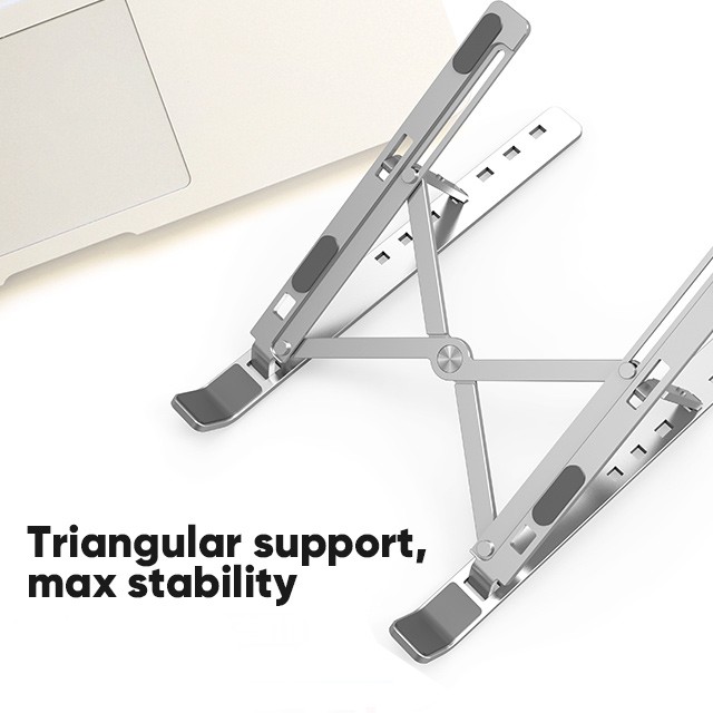 Bepop Meja Laptop Stand Holder Laptop Lipat Portable Adjustable