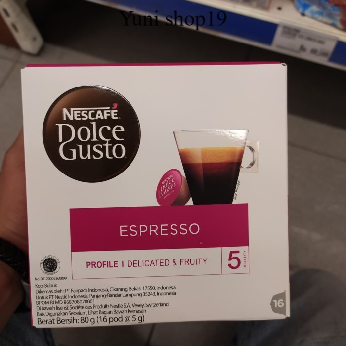 

nescafe dolce gusto espreso