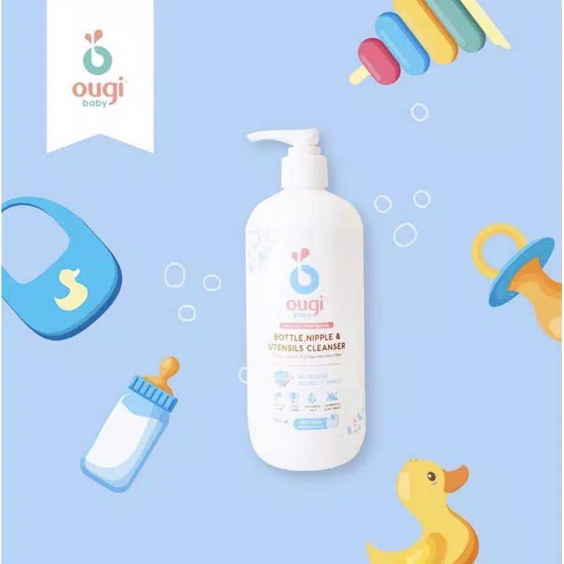 Ougi Baby Bottle Nipple & Utensils Cleanser 500ml
