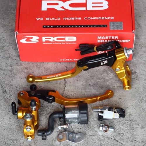 Promo Paket Master rem dan kopling RCB S1 CBR150 R15 GSX150 R25 Ninja250 handle kiri kopling kiri s1