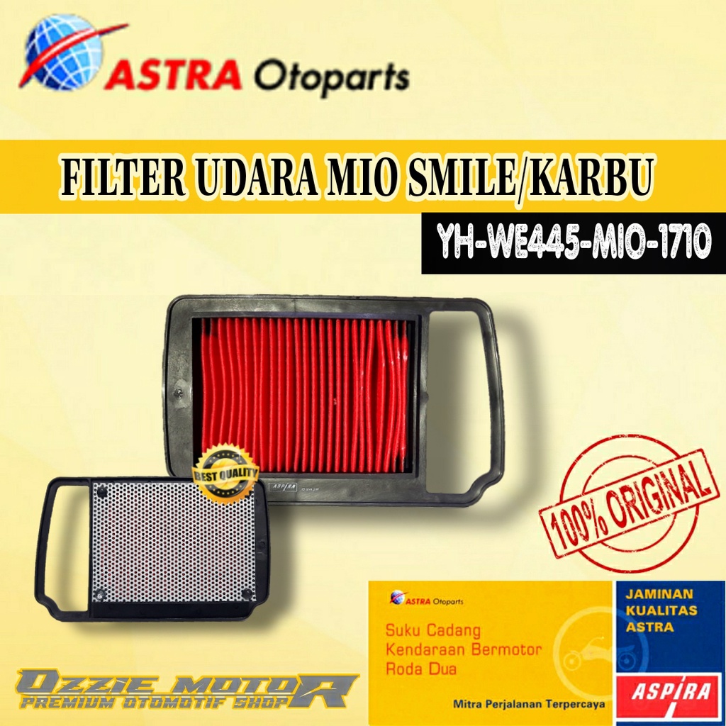 FILTER UDARA ASPIRA ORIGINAL TIPE 28D MIO MOTOR YAMAHA ALL MIO KARBU