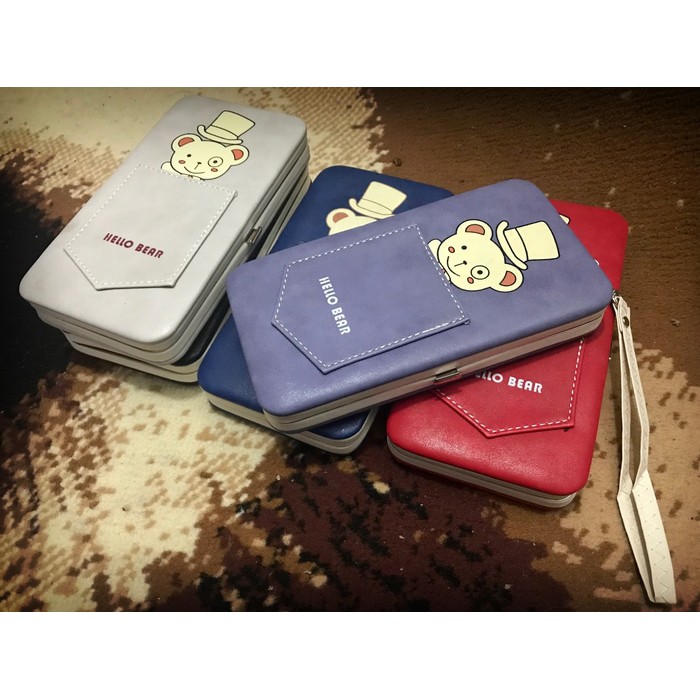 Dompet wanita/Pidanlu style/handphone android/Teddy Bear edition/kado