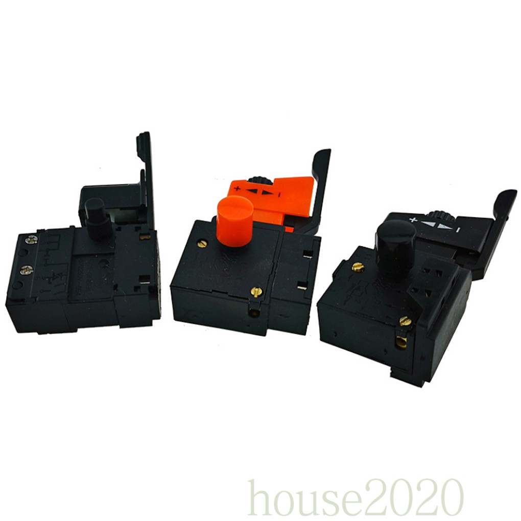 POWER Saklar Tombol Trigger Kontrol Kecepatan Bor Elektrik Kunci On Daya 10a High Quality