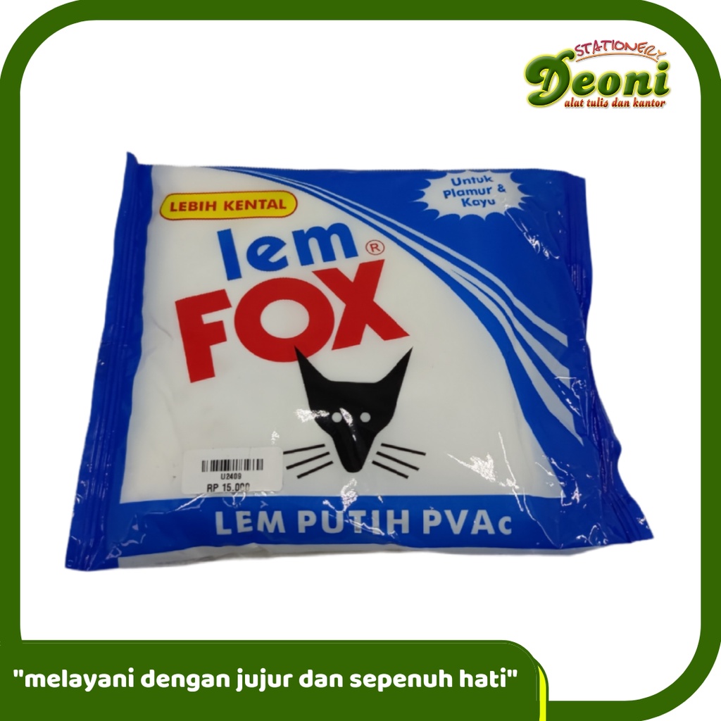 

LEM FOx Putih PVAc 350gr