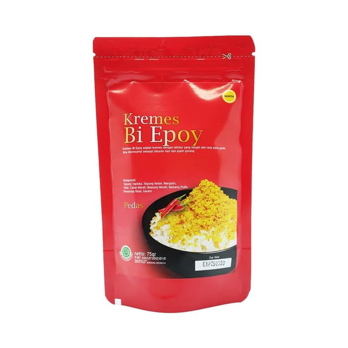 

Nukita Kremes Bi Epoy Pedas - 75gr