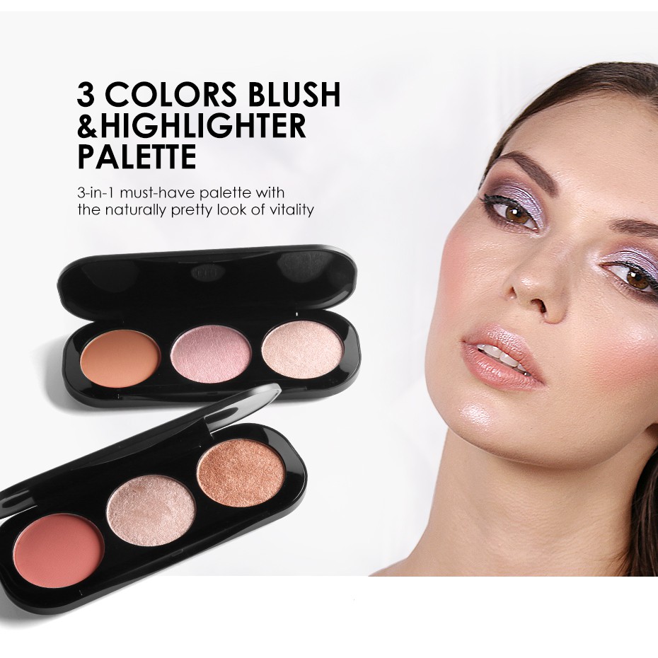 Focallure Trio Blush Highlighter Focallure Highlighter Powder Focallure Highlighter Palette Focallure Blush On Focallure Highlighter Focallure Focalure Focallur Fucallure Foccalure