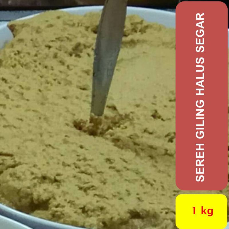 

Bumbu Giling Sereh Serai Halus Segar 1000g