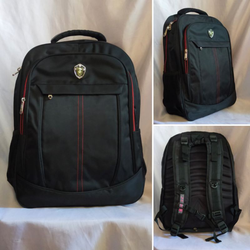 Tas ransel laptop Alto original bahan nylon polyester free rain cover