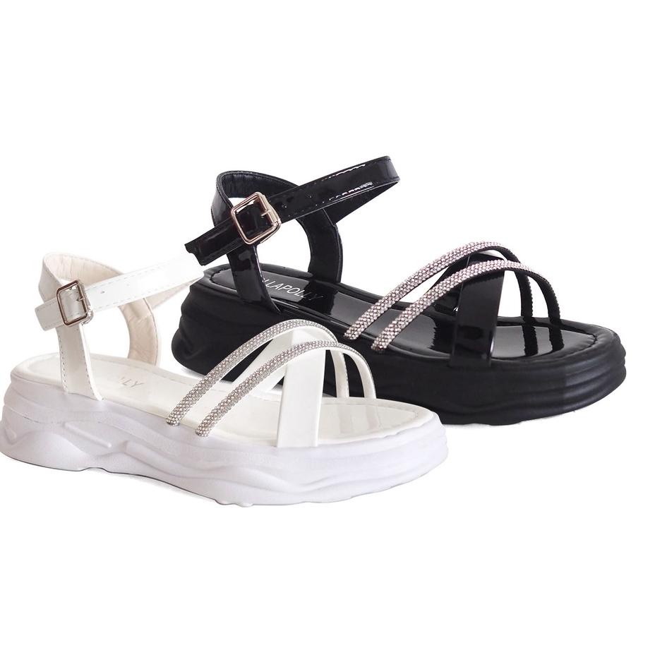 Paling Sesuai.. Polla Polly - YUQI - Sandal Import - Sandal Wanita Model Korea