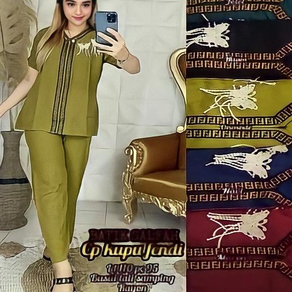 Terbaik Setelan One Set CP Turkey ld 110cm muat bb 45kg sampai 65kg/Setelan daster arab kupu terbaru