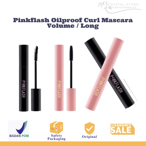 PINKFLASH Mascara - Oilproof Curl Mascara Volume / Long | Pinkflash