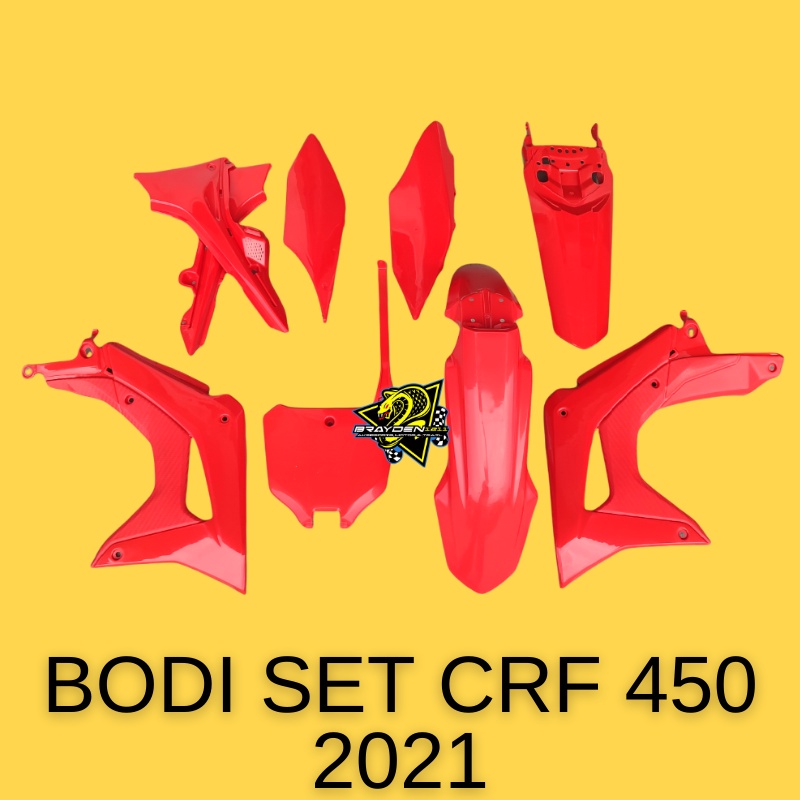 BODY SET CRF 150 / BODY SET CRF SUPERMOTO/BODY SET CRF / BODY SET HONDA CRF/BODY KIT CRF150