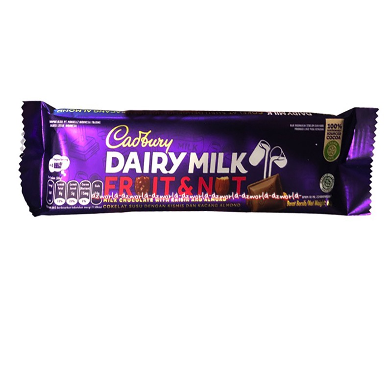 Cadbury Dairy Milk 60gr Cashew Nut Blackforest Milk Chocolate Fruit &amp; Nut Hazelnut Coklat Cadbury Kadbury Cokelat Susu